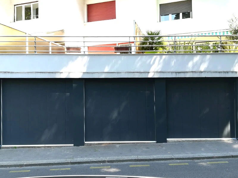 Grand garage double anthracite